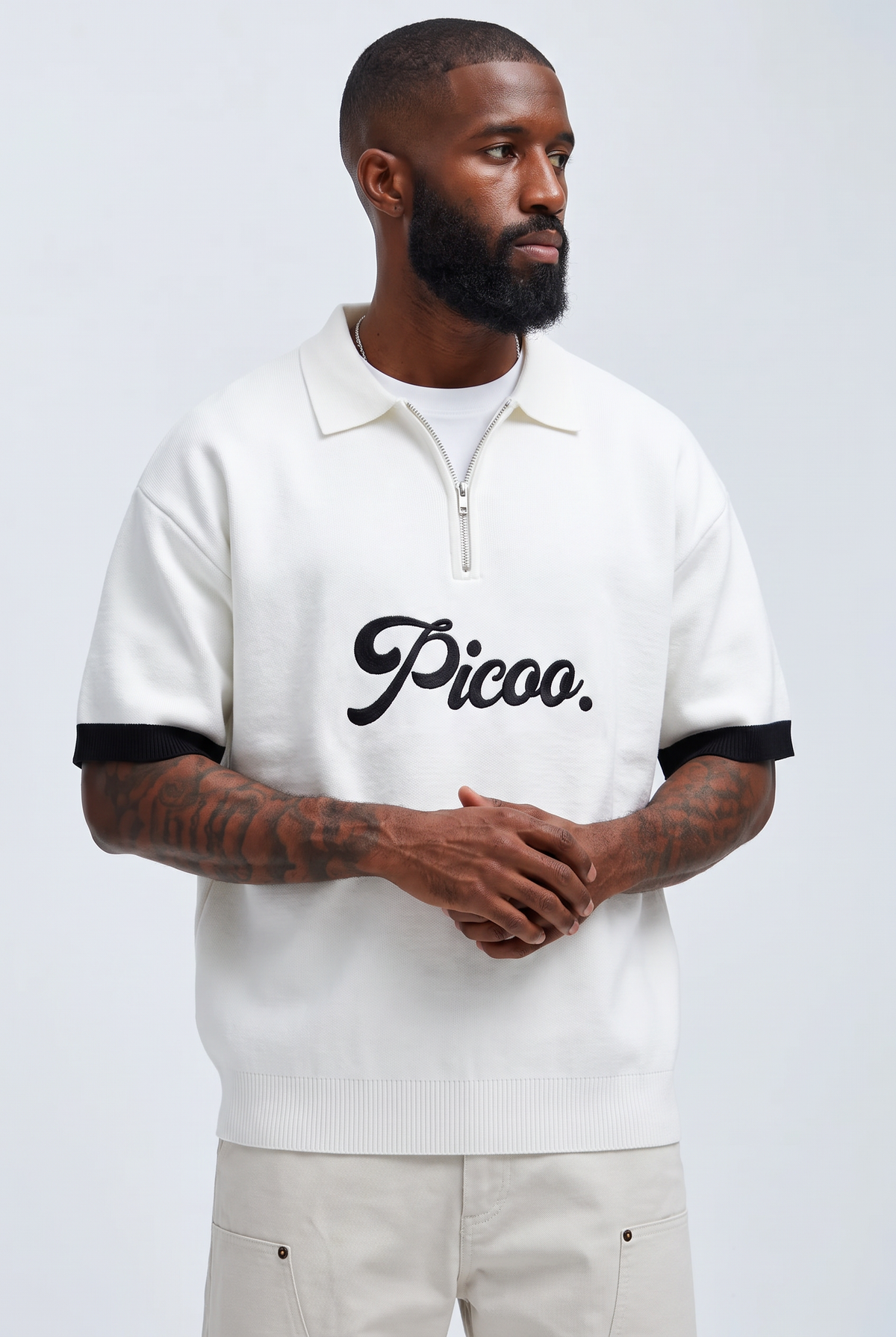 Carlos Polo Shirt White