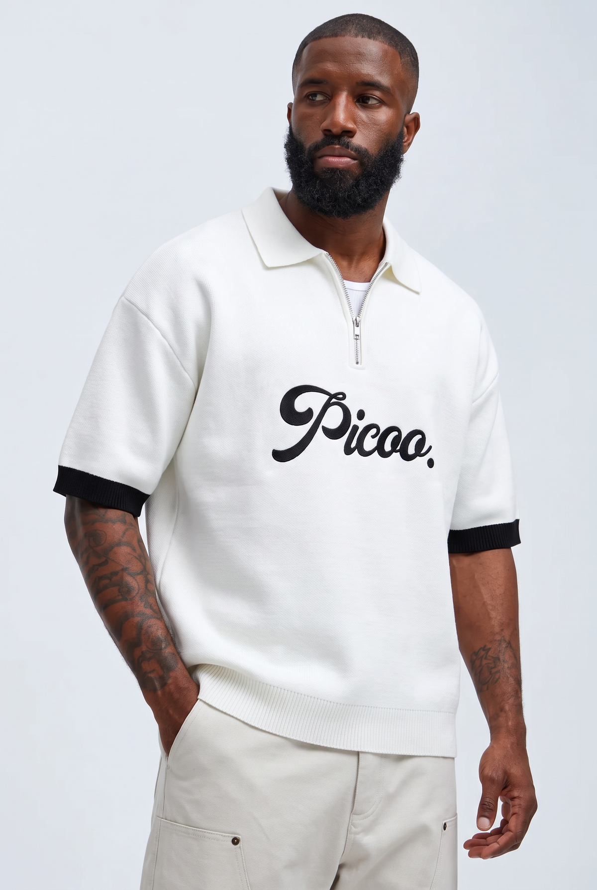 Carlos Polo Shirt White