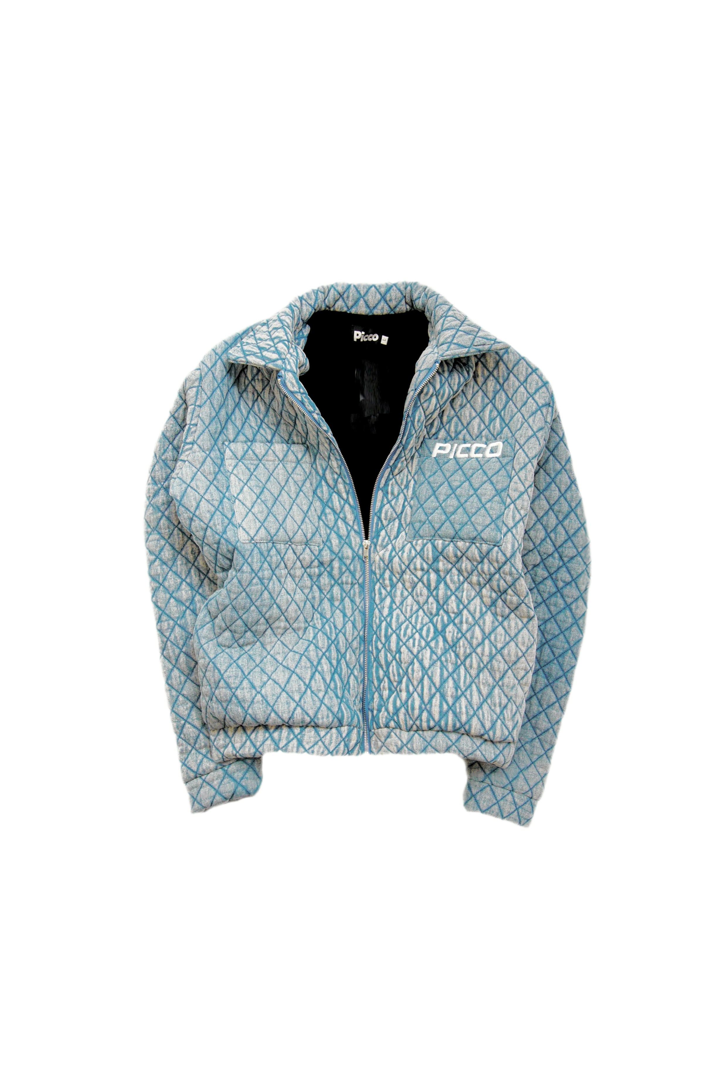 DENIM QUILTED JACKET