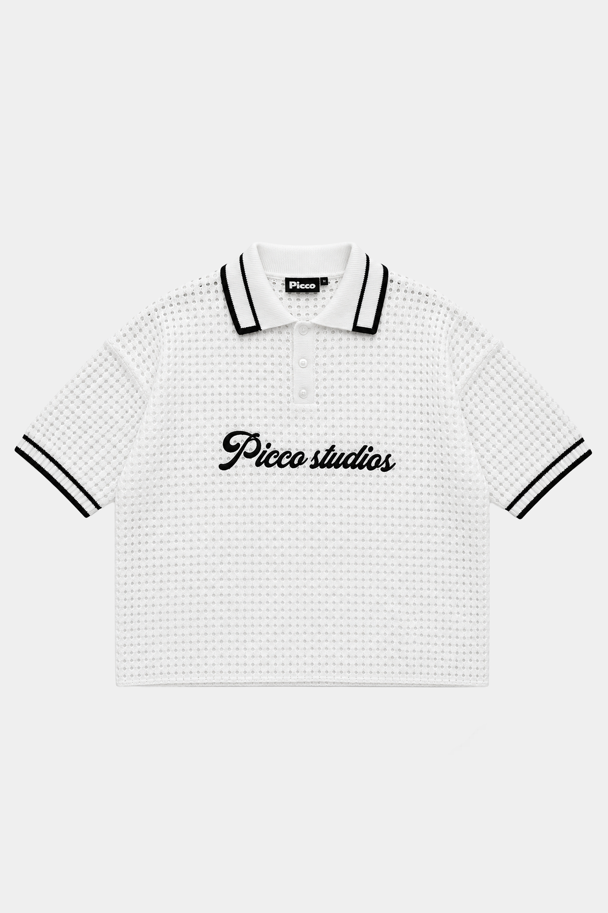 Cali Fishnet Knit Shirt