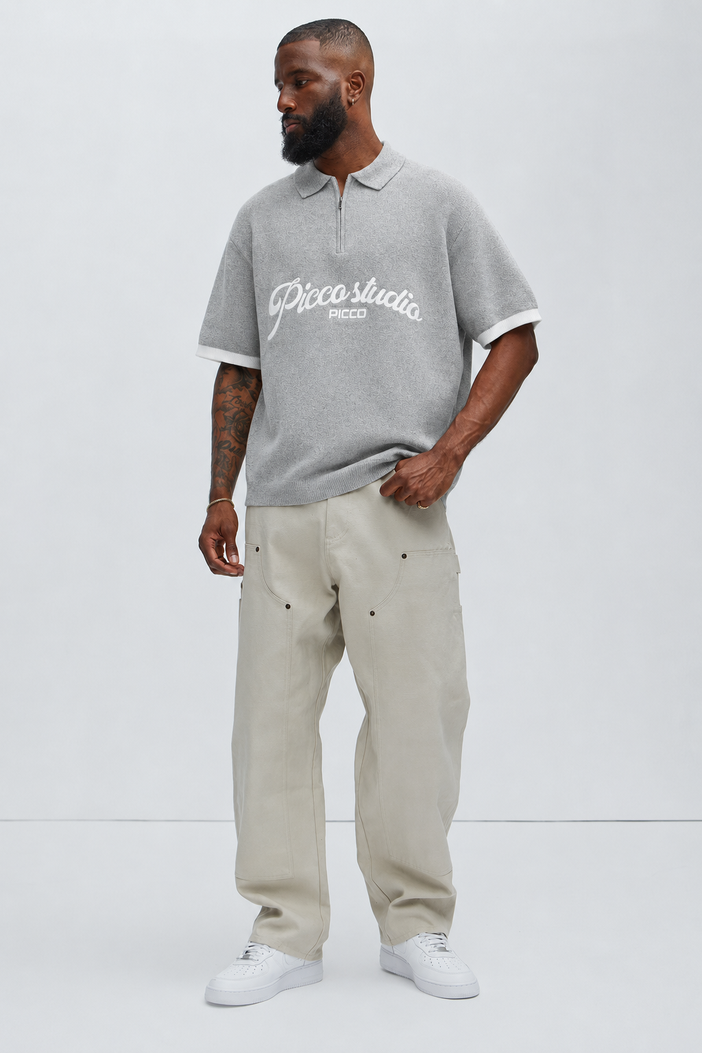 Miami Polo Heather Grey
