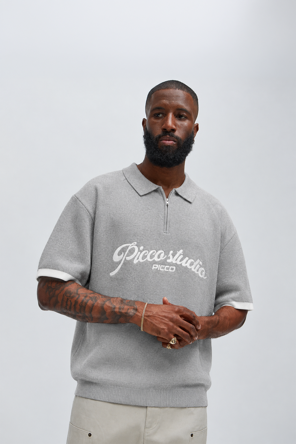 Miami Polo Heather Grey