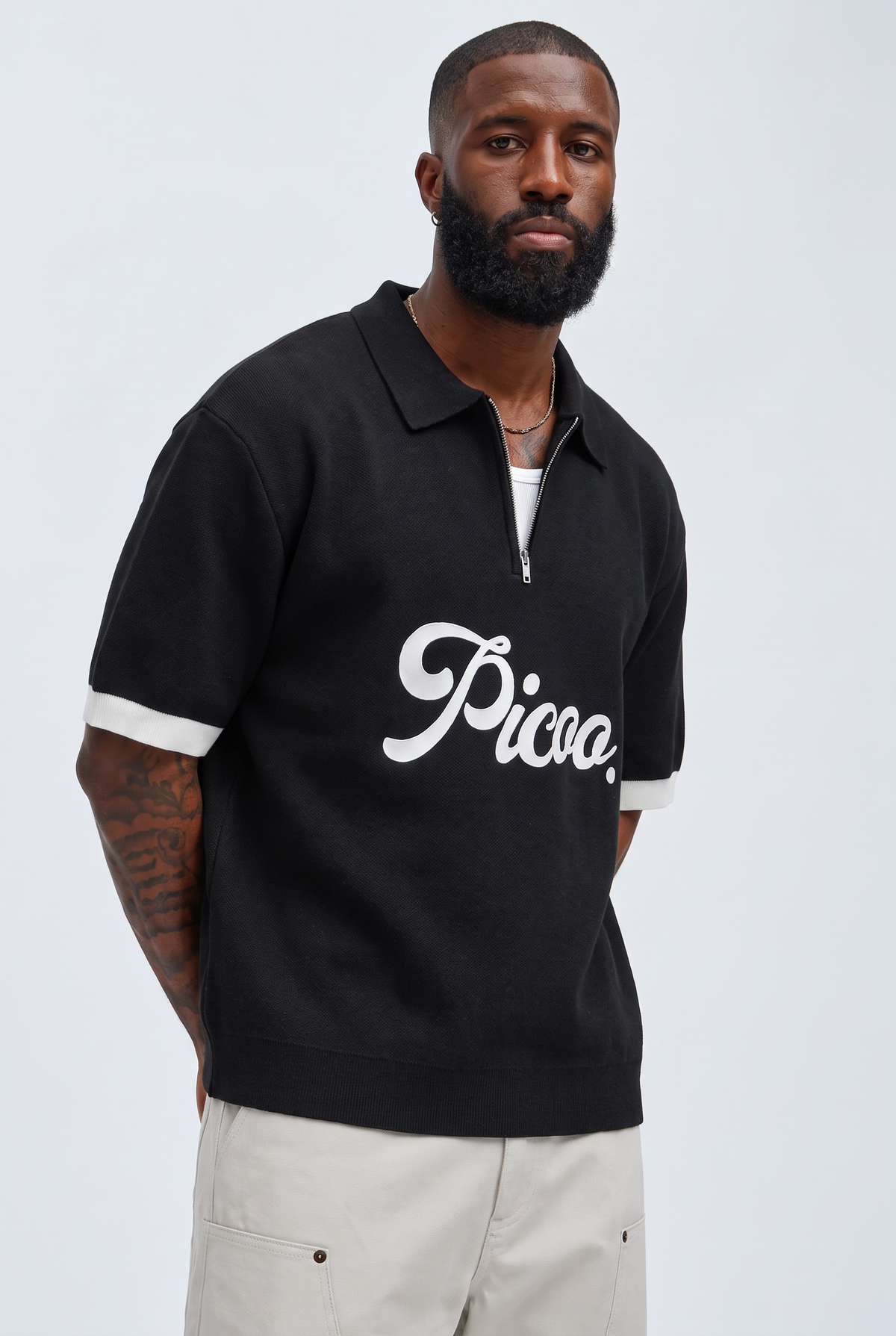 Carlos Polo Shirt Black