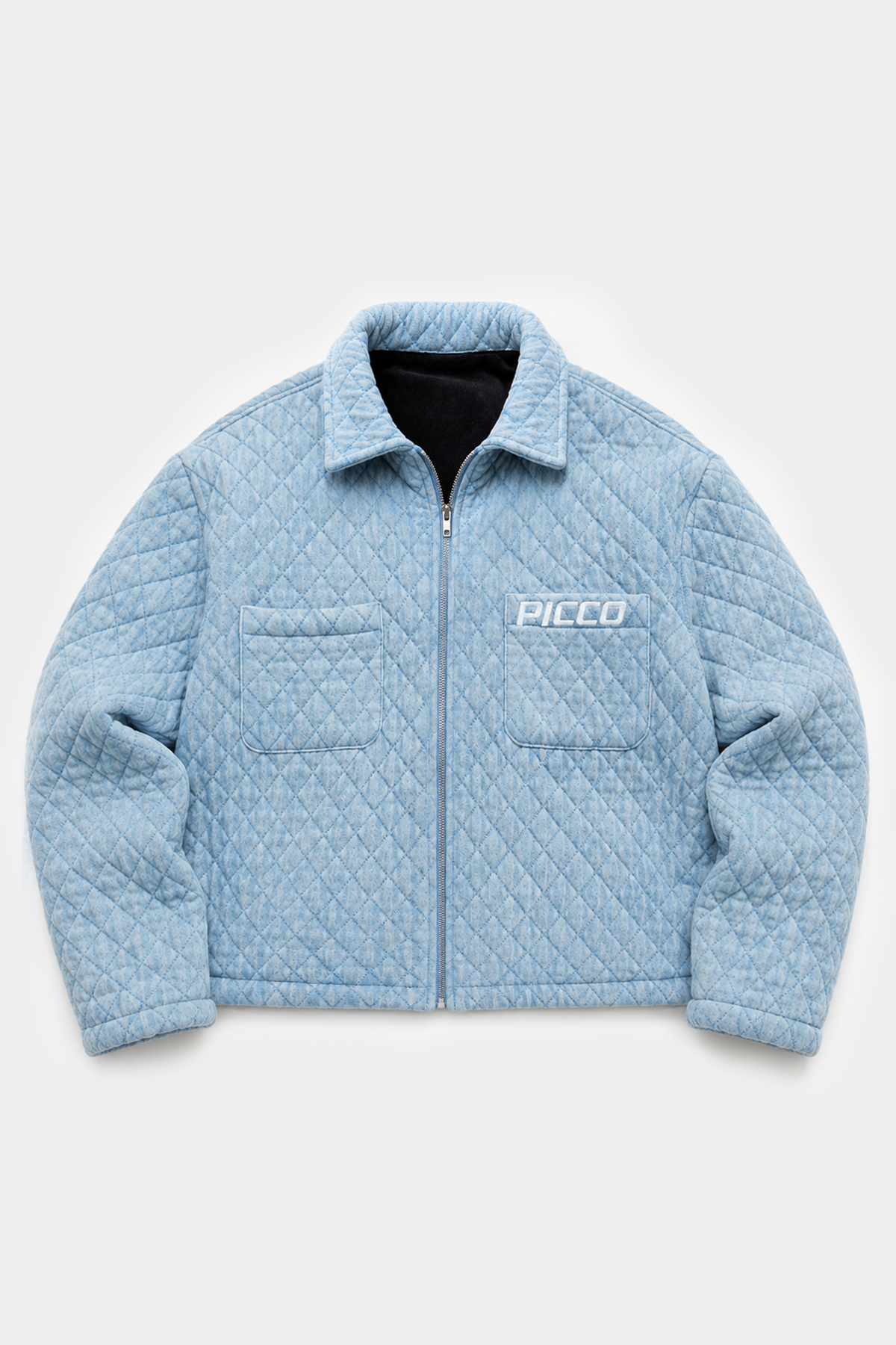 DENIM QUILTED JACKET