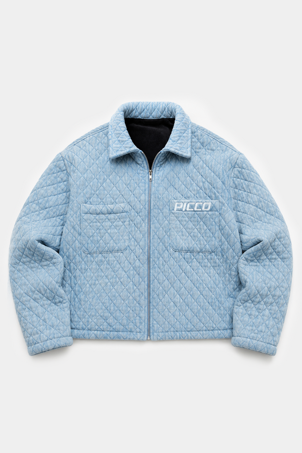 DENIM QUILTED JACKET