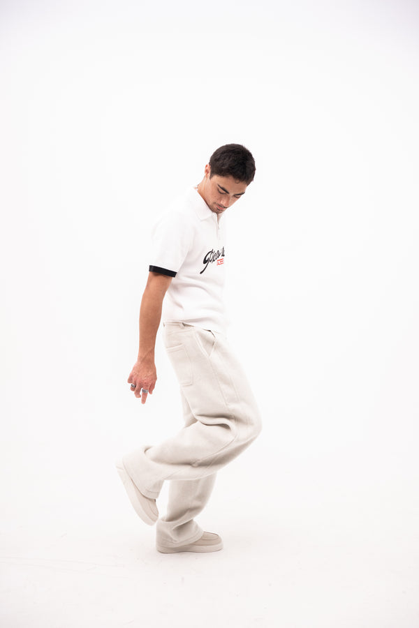 OKANI WOOL PANTS CREAM