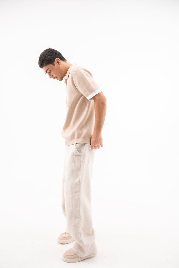 OKANI WOOL PANTS CREAM