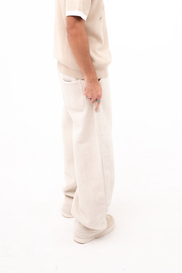 OKANI WOOL PANTS CREAM
