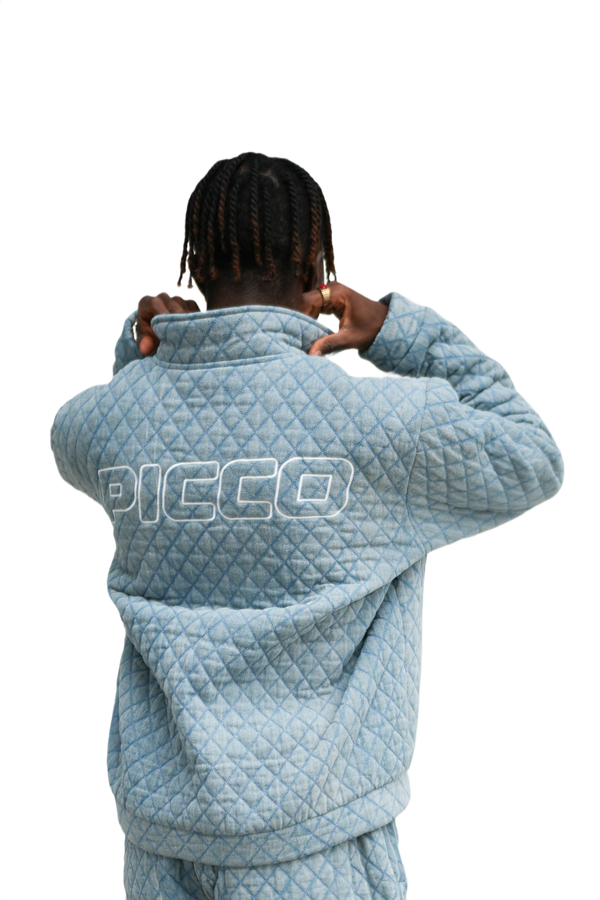 DENIM QUILTED JACKET