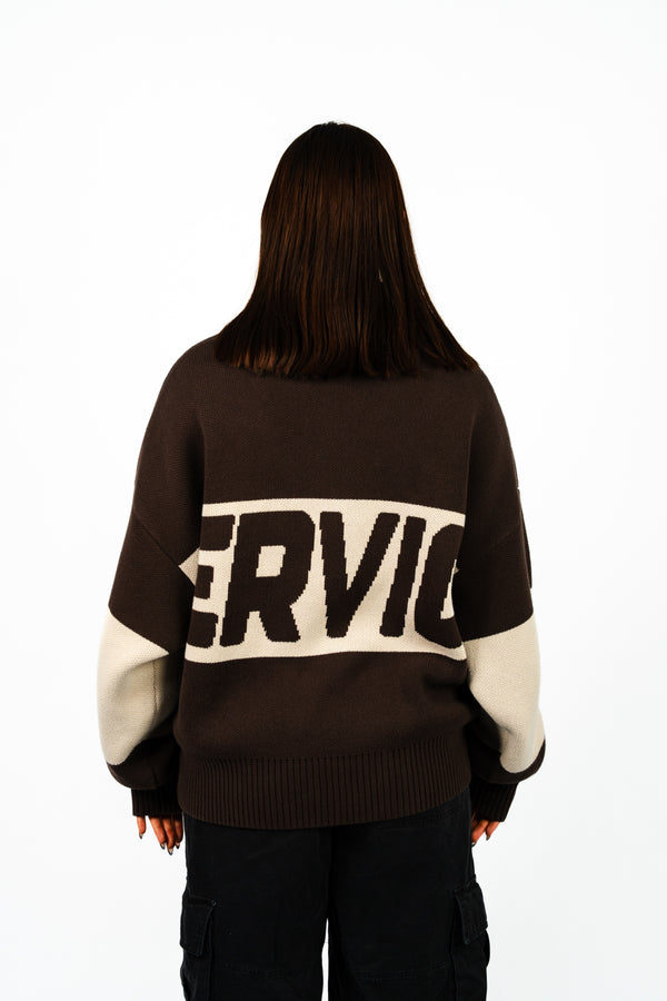 DND SWEATER BROWN