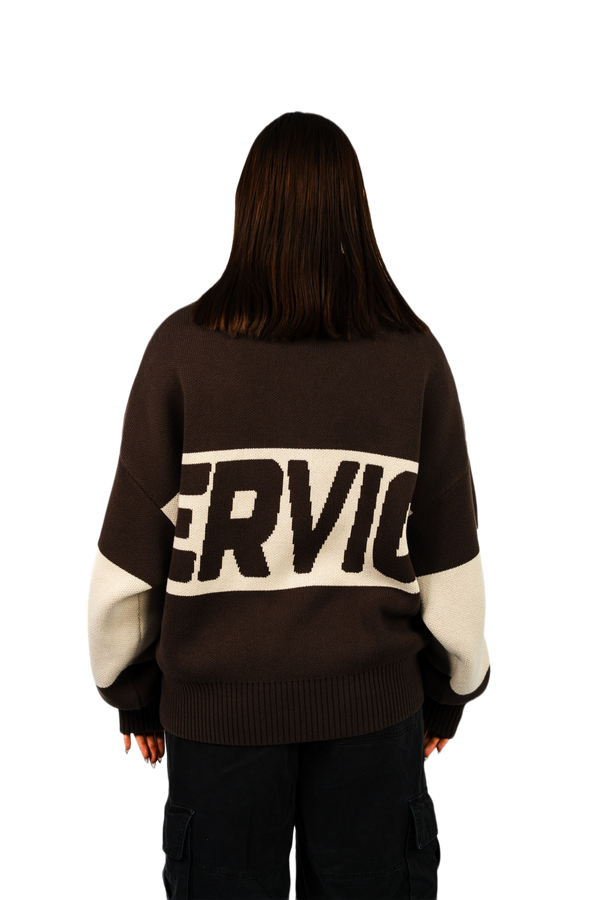 DND SWEATER BROWN