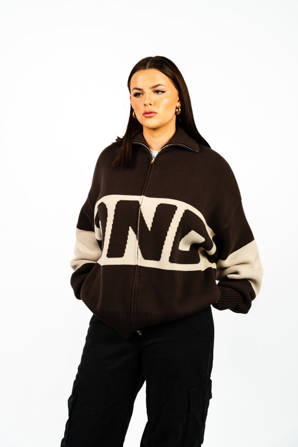 DND SWEATER BROWN