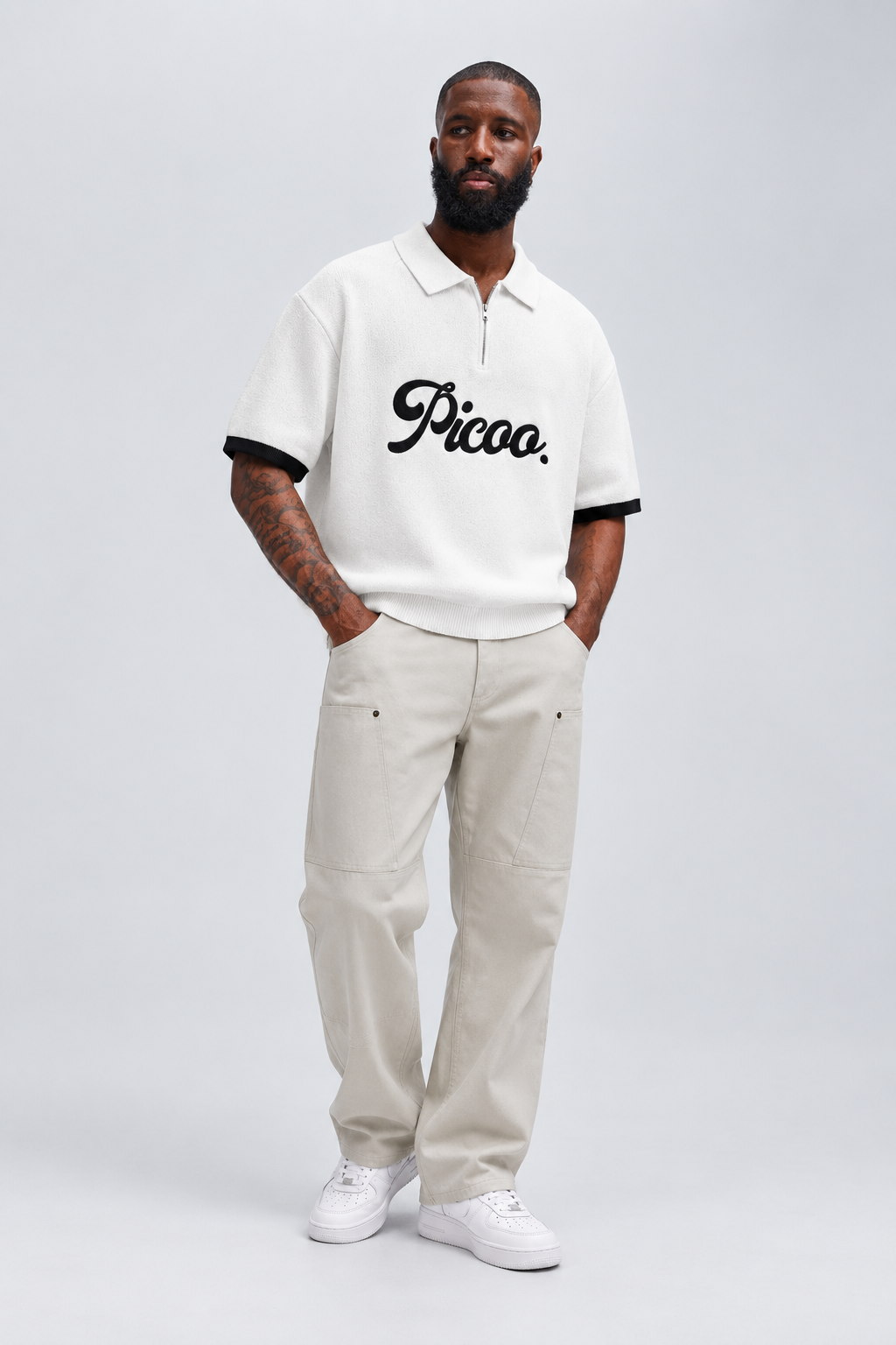 Carlos Polo Shirt White