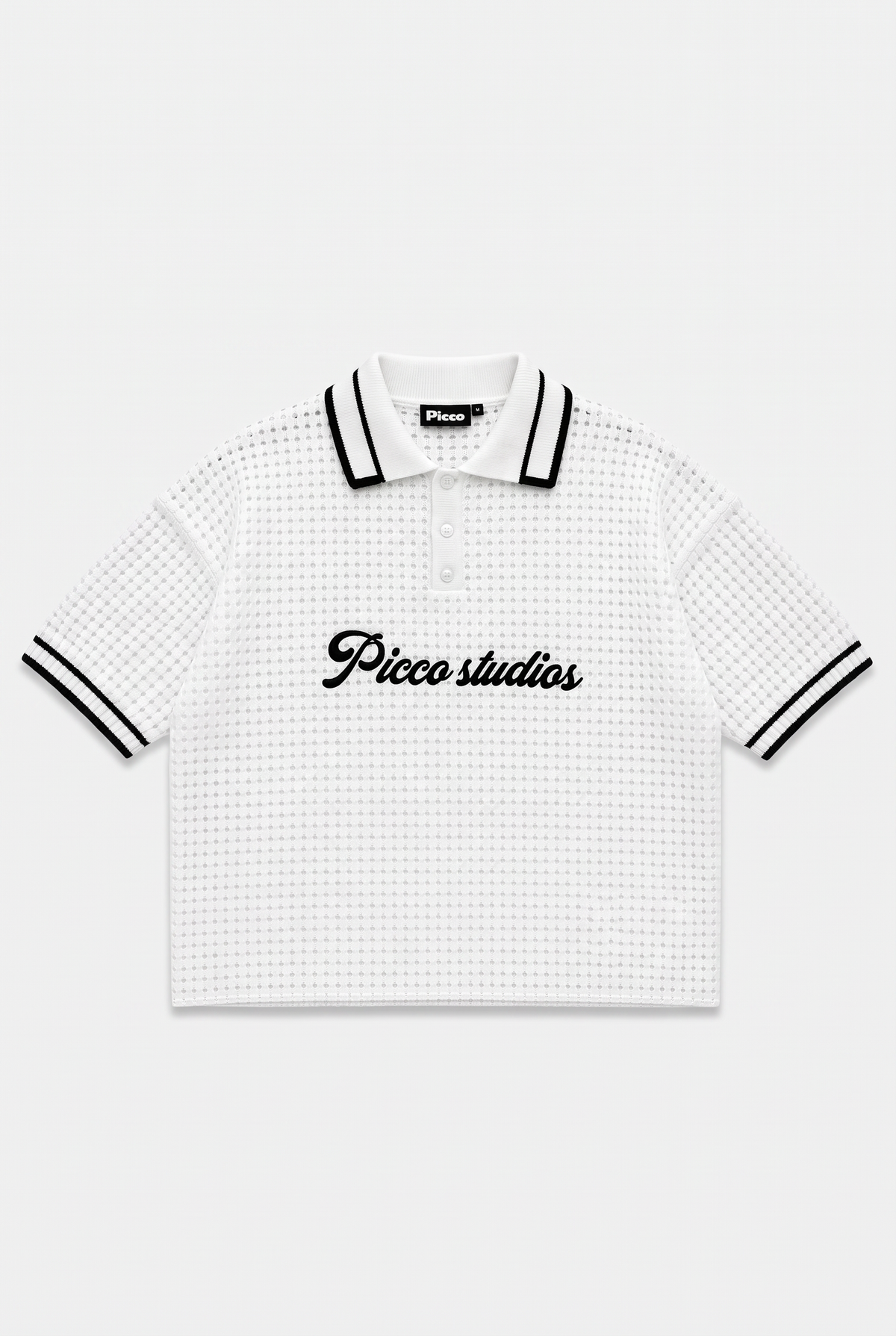 Cali Fishnet Knit Shirt